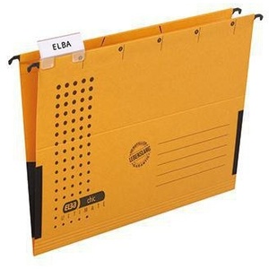 Yellow 240g/m Cardboard <b>A4</b> Hanging File 5 Pieces/Pack-ELBA Chic ULTIMATE - Product Image 1