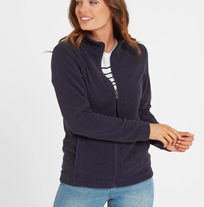 Chaquetas de mujer de lana polar con cremallera completa para mujer, jerséis personalizados de manga larga para invierno, chaqueta ligera para mujer - Product Image 4