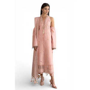 ชุดสูทผ้าลอนปักลาย 3 ชิ้นสำหรับผู้หญิง พร้อมผ้าคลุมไหล่ชีฟองปักลาย รุ่น PM-62001 - Product Image 6