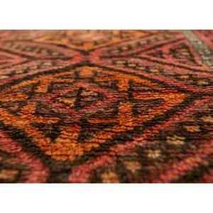 Alfombra Kiaan de Lana 9x12, Roja y Naranja, Tejida a Mano con Patrón Geométrico, para Decoración de Sala de Estar, para Adolescentes -SATK-116 - Product Image 3