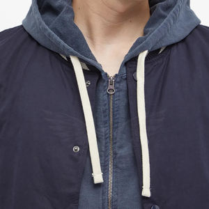 Veste d'hiver personnalisable pour homme avec design de couleur unie, votre propre logo sur toile - Product Image 4