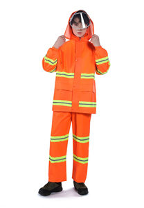 ชุดกันฝนกันน้ำสำหรับผู้ใหญ่เสื้อกันฝนผ้าหนาสะท้อนแสง - Product Image 6