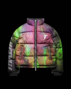 Chaqueta de Invierno Acolchada para Mujer con Logotipo Personalizado 2026, Impresión Completa, Estilo Urbano, Capucha Desmontable, Chaqueta Acolchada Impermeable Personalizada - Product Image 4