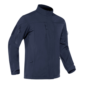 Veste en jean imperméable à capuche et col montant style vintage pour hommes – Collection Automne 2025 – Vêtements personnalisés pour fabricants - Product Image 2