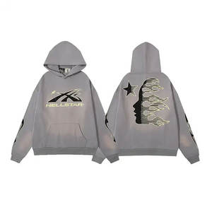 Chándales con capucha para hombre de primera calidad, venta al por mayor, ropa ligera para correr de invierno, conjuntos de estilo sólido - Product Image 1