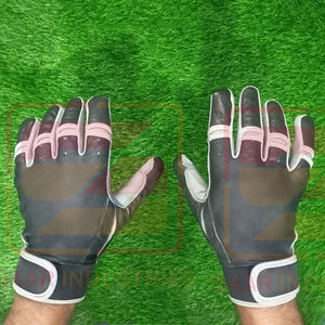 Gants de frappeur de baseball de softball de couleur personnalisée légère et professionnelle de haute qualité Gants de sport respirants en cuir d'origine - Product Image 6