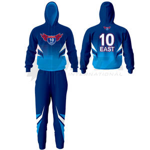 Prix de gros Ensembles uniformes de suivi de la vitesse de la piste légers Ensembles de saut avec logo personnalisé - Product Image 5