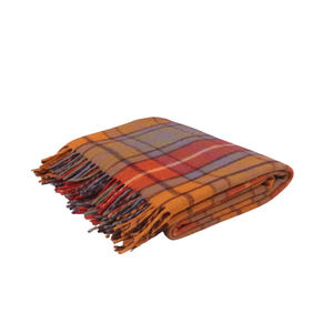 Mantas de lana de tartán Buchanan antiguas Diseño Jacquard de alta calidad Comodidad acogedora ecológica para el invierno Venta al por mayor - Product Image 1