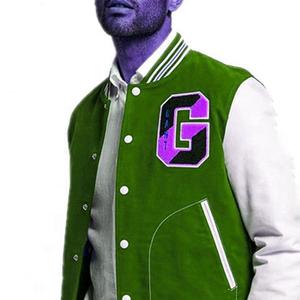 Nuevo estilo Sating Bomber Versity Jacket Bordado personalizado Seda Versity Chaqueta de béisbol Pakistán - Product Image 6