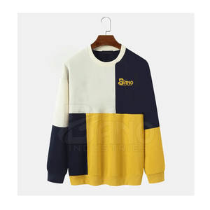 Sudadera Ligera para Hombre, 100% Algodón, Color Sólido, Transpirable, Informal, para Otoño, con Logotipo Personalizable, Superventas - Product Image 1