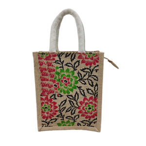 Logo personnalisé de haute qualité Jute sac de plage sac en toile de coton article personnalisé Style motif lettre Promotion UK - Product Image 6