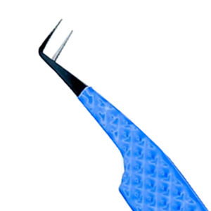 Pince à cils professionnelle en acier inoxydable, outil de précision pour l'application de cils en volume et de cils classiques, pince à cils pour extensions de cils - Product Image 2