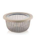 Recipientes de Almacenamiento de Alimentos de Plástico Apilables de Estilo Rústico Francés, Versátiles y que Ahorran Espacio, para Cocinas Modernas, CATEEM - Product Image 3