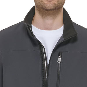 Veste d'extérieur pour homme imperméable, randonnée, équipe, logo personnalisé, softshell, chaude, à capuche, coupe-vent, hiver, veste d'extérieur pour homme - Product Image 5
