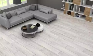 Azulejos de baño de porcelana de cerámica de fabricantes de fábrica de Shandong, tablones de tira de madera de 20x120cm, azulejo de suelo de 200x1200mm - Product Image 2