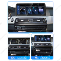MEKEDE MNX Autoradio Android 8 cœurs 12+512 Go pour BMW Série 5 F10 avec BT WIFI 4G LTE GPS