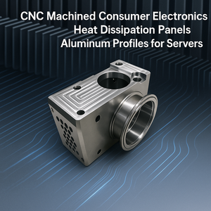 Paneles de disipación de calor de aluminio y acero inoxidable EDM de alambre mecanizado CNC para servidores - Product Image 3