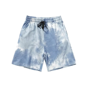 Nuevo estilo personalizado Tie Die Shorts Hombres 100% Algodón Ropa Pantalones cortos logo estampado Hombres personalizado al por mayor Nueva llegada - Product Image 6