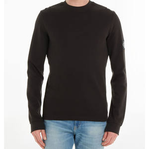 Venta al por mayor de camisetas de manga larga de los hombres de alta calidad por encargo transpirable ecológico de secado rápido de algodón/fibra de bambú superventas - Product Image 1