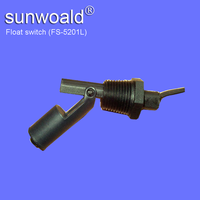 Capteur de niveau de commutateur de flotteur magnétique horizontal de Sunwoald PP pour le réservoir d'eau
