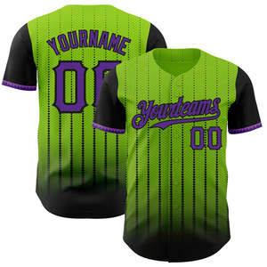 Fournisseur de maillot de baseball professionnel vente en gros tissu léger respirant conception résistante à l'humidité pour l'entraînement - Product Image 1