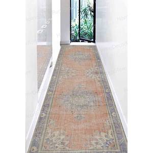 Tapis imprimé médaillon - Décoration d'entrée au design turc, tapis en chenille - Product Image 5