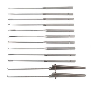 Curette chirurgicale artroscopique manuelle en acier inoxydable, instrument de classe I, marque Endo Tech, certifiée ISO 13485, garantie 5 ans - Product Image 1
