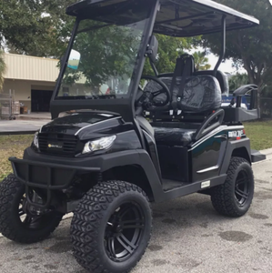 NOUVEAU Chariot de golf LSV BINT33lLLI BEY0NnD noir surélevé 4 places avec batterie au lithium en aluminium, OEM ODM DIY Plastique industriel - Product Image 4