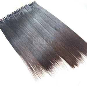 Paquetes rectos de hueso de color de Punta marrón Precio al por mayor Extensiones de cabello - Product Image 2
