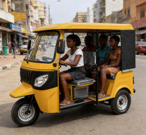 <span class=keywords><strong>Batterie</strong></span> au lithium 72V 100AH, tuk-tuk électrique, autonomie de plus de 90 km, moteur 2000W, charge utile de 400 kg, pour le transport de passagers en zone urbaine africaine - Product Image 1