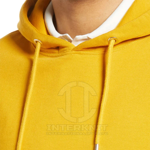 Sweat à capuche pour homme en polaire super doux, décontracté, uni, avec poche, couleurs et tailles personnalisées, haute qualité - Product Image 6