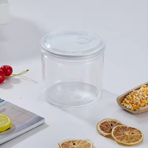 ขวดพลาสติกมีฝาปิดแบบดึงดึงได้ง่ายทำจากอลูมิเนียมเกรดอาหารแห้งสำหรับอาหารสัตว์เลี้ยง250มล. - Product Image 2