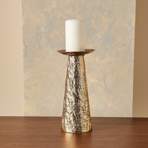 Bougeoir en métal artistique pour la décoration de la maison Accent décoratif élégant pour le style de table et de salon - Product Image 1