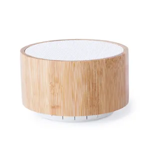 Altoparlante Bluetooth in Bambù Denzel, Gadget Promozionale Personalizzato per Aziende - Product Image 1