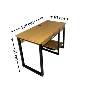 OEM Simple Wood Computer <b>Workstation</b> for Home <b>Office</b> Wholesale Executive <b>Office</b> Desk with Drawers Study Table Writing Desk - Product Image 6