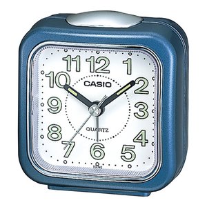 Light Blue TQ 142 2EF Alarm <b>Desk</b> & Table Clock - Product Image 1
