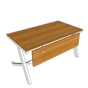 Wooden <b>Computer</b> <b>Desk</b> with Drawer 140x80cm YBamboo PC <b>Desk</b> for Hotel & Home Office - Product Image 5