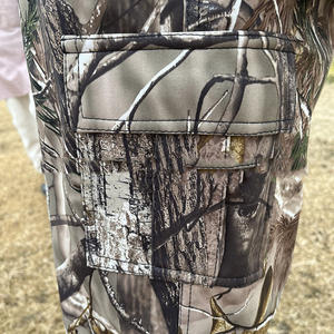 Combinaison de chasse et de randonnée d'hiver respirante, coupe-vent, camouflage, chaude, une pièce, imperméable, softshell pour la chasse - Product Image 5