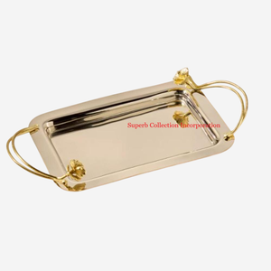 ถาดโลหะอลูมิเนียมสำหรับตกแต่งอาหารที่ทันสมัยสำหรับใช้ในโรงแรมถาดเสิร์ฟอาหาร - Product Image 5