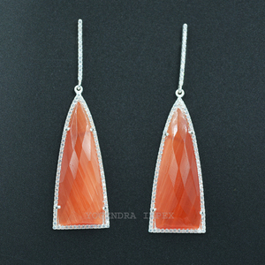 Orangery monalisa น่ารักคอลเลกชันใหม่อินเทรนด์ CZ พลอยลดลงต่างหูสำหรับปาร์ตี้งานแต่งงานครบรอบของขวัญเครื่องประดับ - Product Image 1