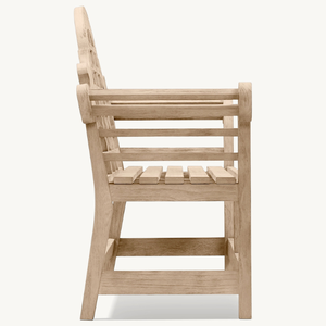 Muebles de sofá de madera de teca con un estilo moderno simple para sentarse en interiores o al aire libre para dos asientos - Product Image 6