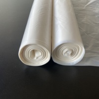 Produit biodégradable, taille et couleur personnalisées, impression de Gravure LDPE/HDPE, sac en rouleau Compostable avec joint plat et poignée
