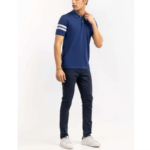 Polos classiques en coton pour hommes T-shirts de haute qualité sur mesure Vêtements décontractés élégants Slim Fit OEM - Product Image 6