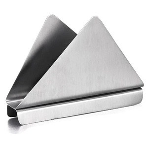 Porte-serviettes classique en métal poli miroir avec un design décoratif élégant, parfait pour les fêtes de mariage et la vaisselle - Product Image 2