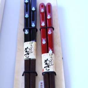 Palillos de laca tradicional Wakasa Cubiertos ecológicos de 24cm de largo con 400 años de historia Sostenibles para bodas - Product Image 5