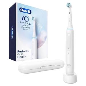 Oral-B iO4 Gum & Sensitive Cepillo de dientes electrónico-Blanco - Product Image 6
