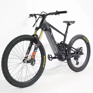 Vélo électrique authentique LCE971 M560 750W avec moteur central, cadre en carbone, batterie lithium 15AH 48V, suspension intégrale en alliage d'aluminium - Product Image 5