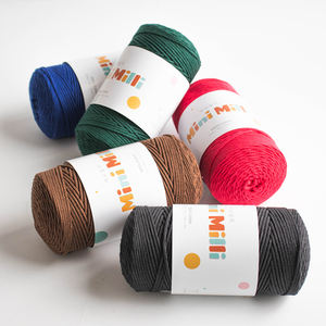Hilo de tejer YARNA Mini Milli (250g) hecho a mano, hilo fantasioso y divertido, multicolor, ligero, vibrante, para tejer y hacer manualidades. - Product Image 3