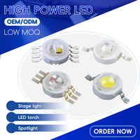 Éclairage paysager, projecteurs de scène, éclairage urbain, puces LED haute puissance 4W RGBW 350mA 520nm 620nm 460nm 3000K 6000K 3535