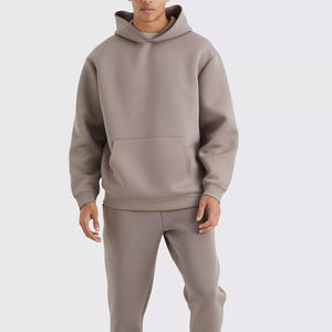 Survêtements à capuche pour hommes avec impression personnalisée, polaire de haute qualité, style décontracté, faible MOQ, dernière mode, design de vêtements d'extérieur - Product Image 1